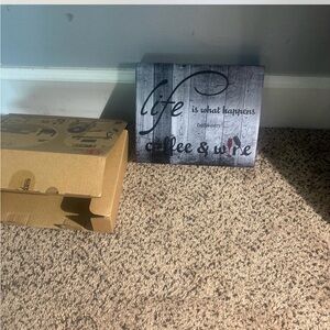 Inspirational Wall Art with Quote